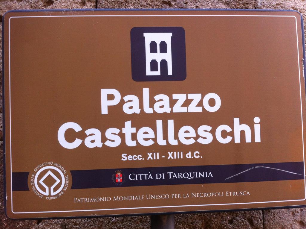 Palazzo Castelleschi Villa Tarquinia Eksteriør bilde